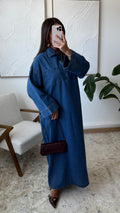 Robe en jeans