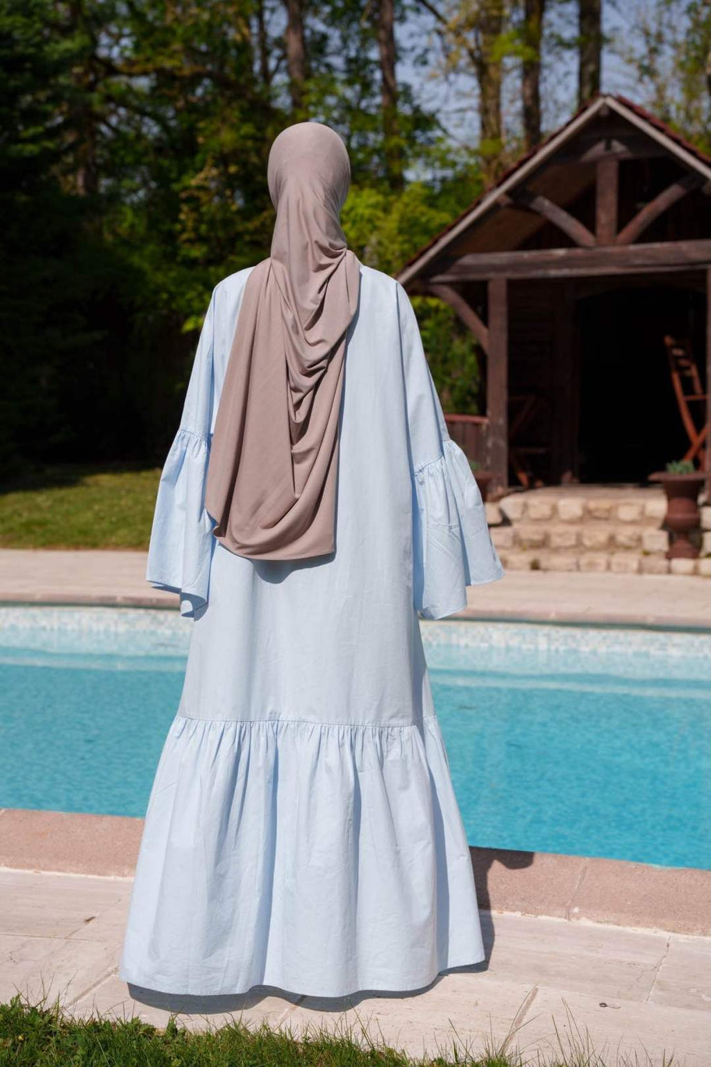 Robe Longue Premium 100 % Coton – Élégance et Confort au Quotidien