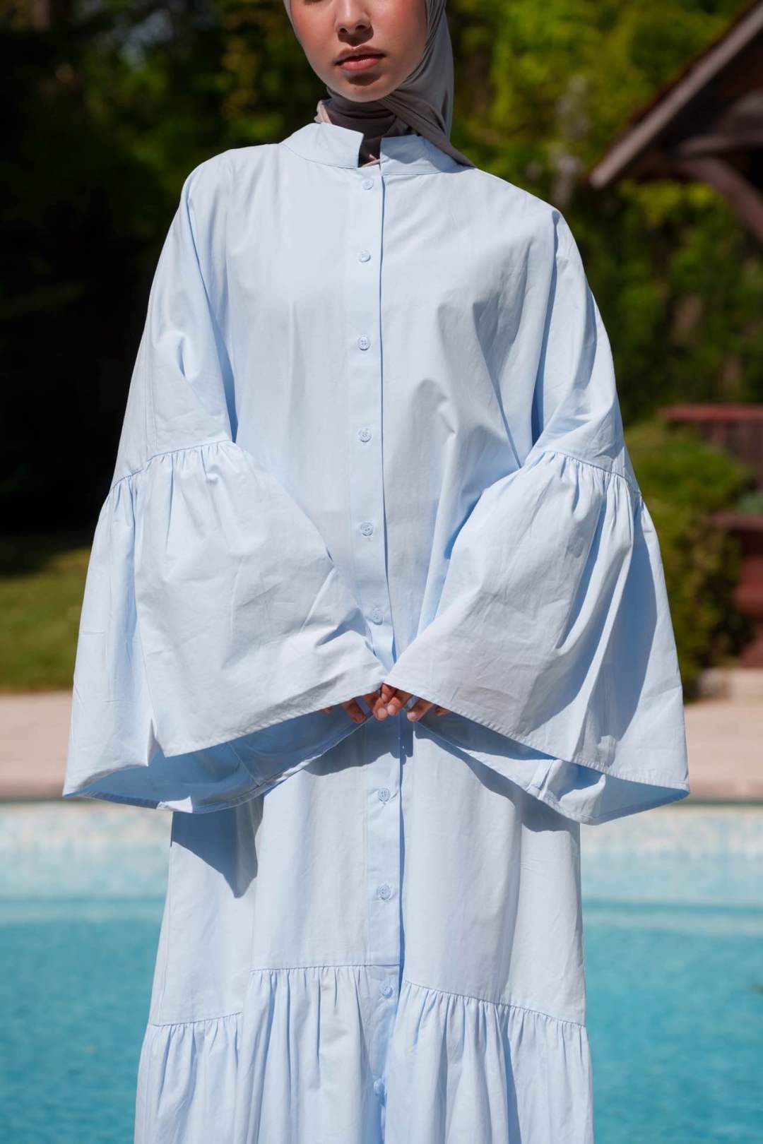 Robe Longue Premium 100 % Coton – Élégance et Confort au Quotidien