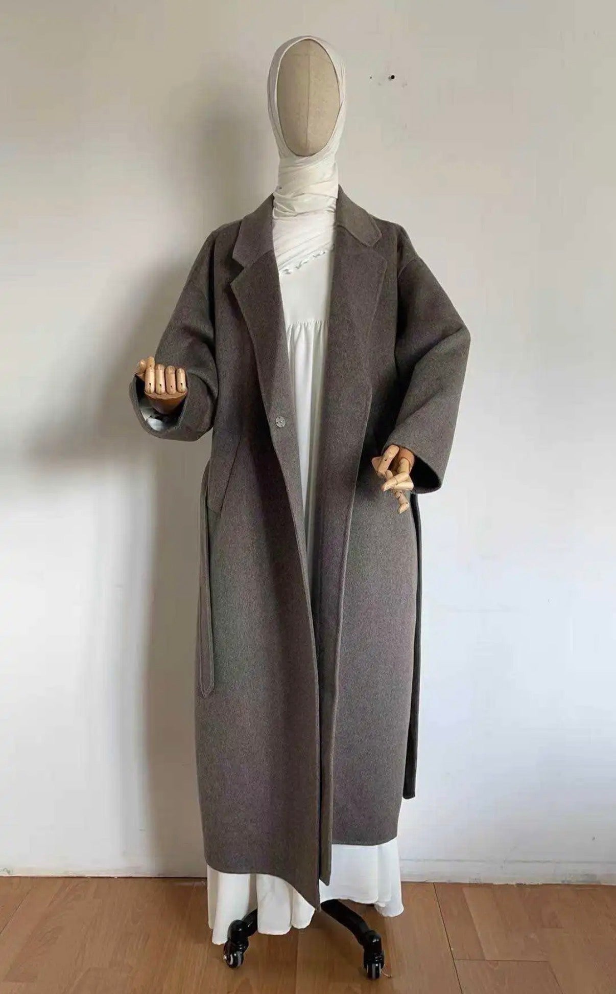 Manteau en laine pure 100%