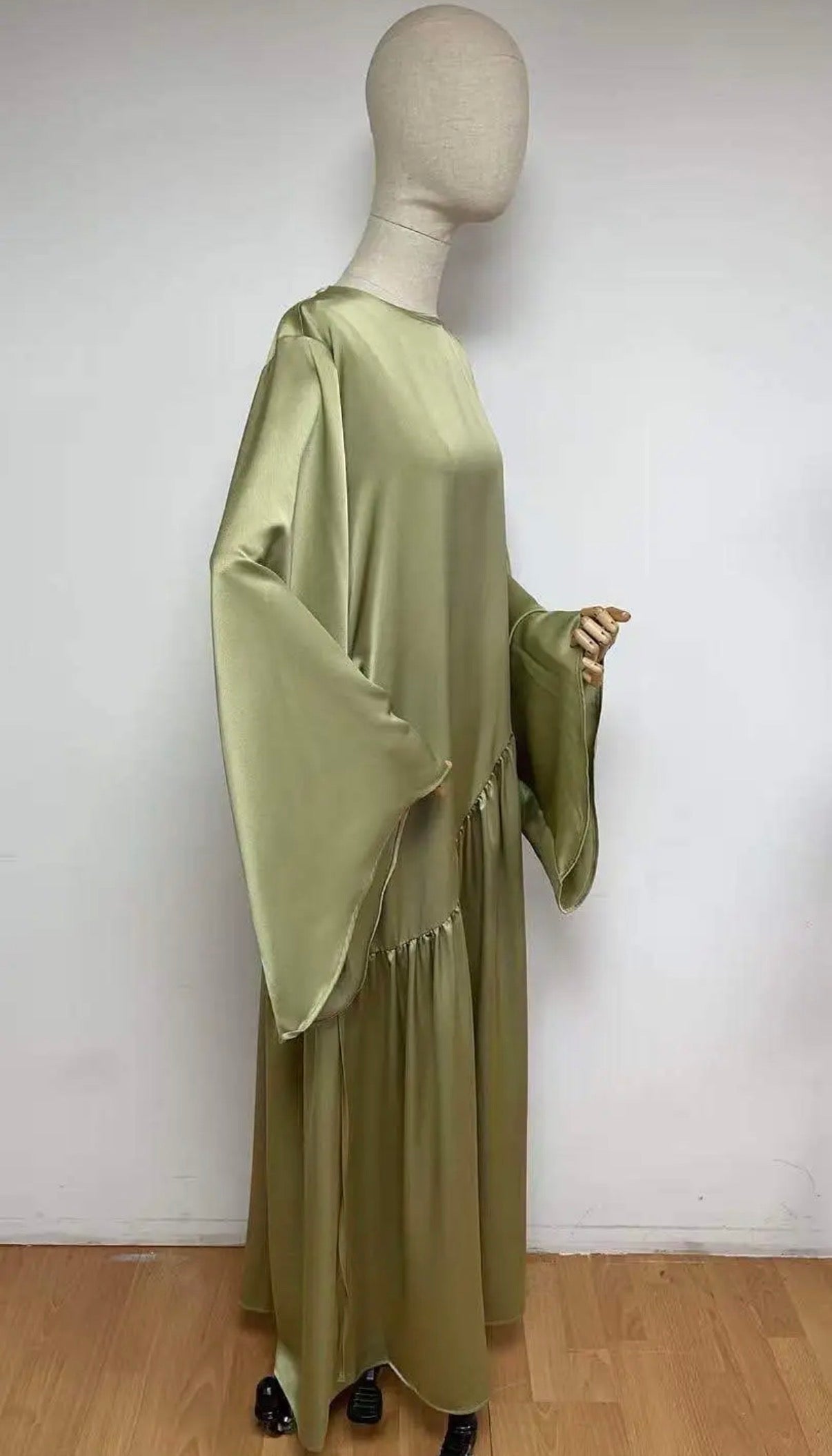 Abaya satinée
