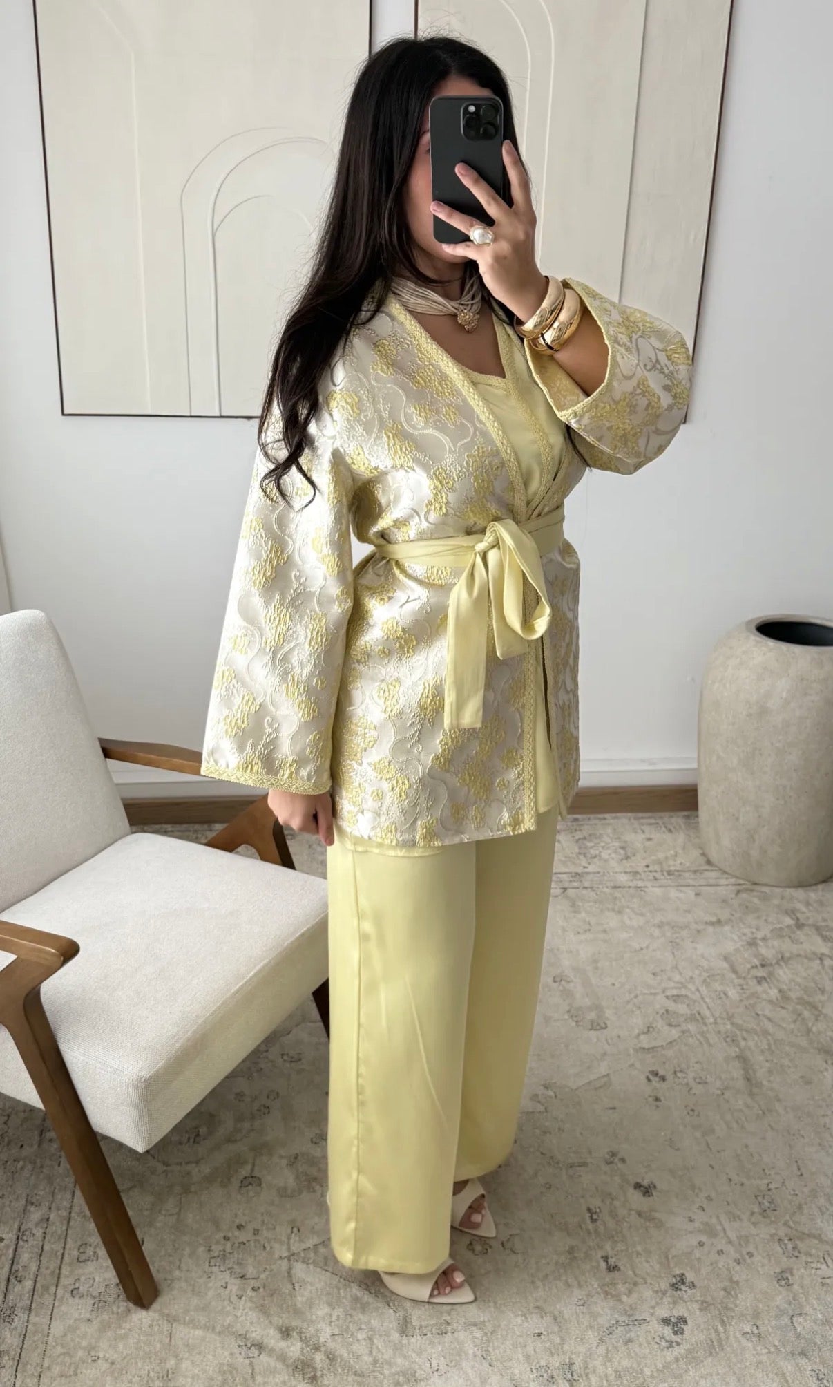 Ensemble 3 pièces pantalon