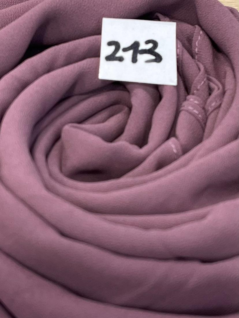 Hijab en mousseline