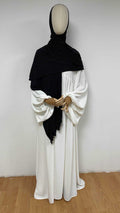 Hijab jersey premium à vagues