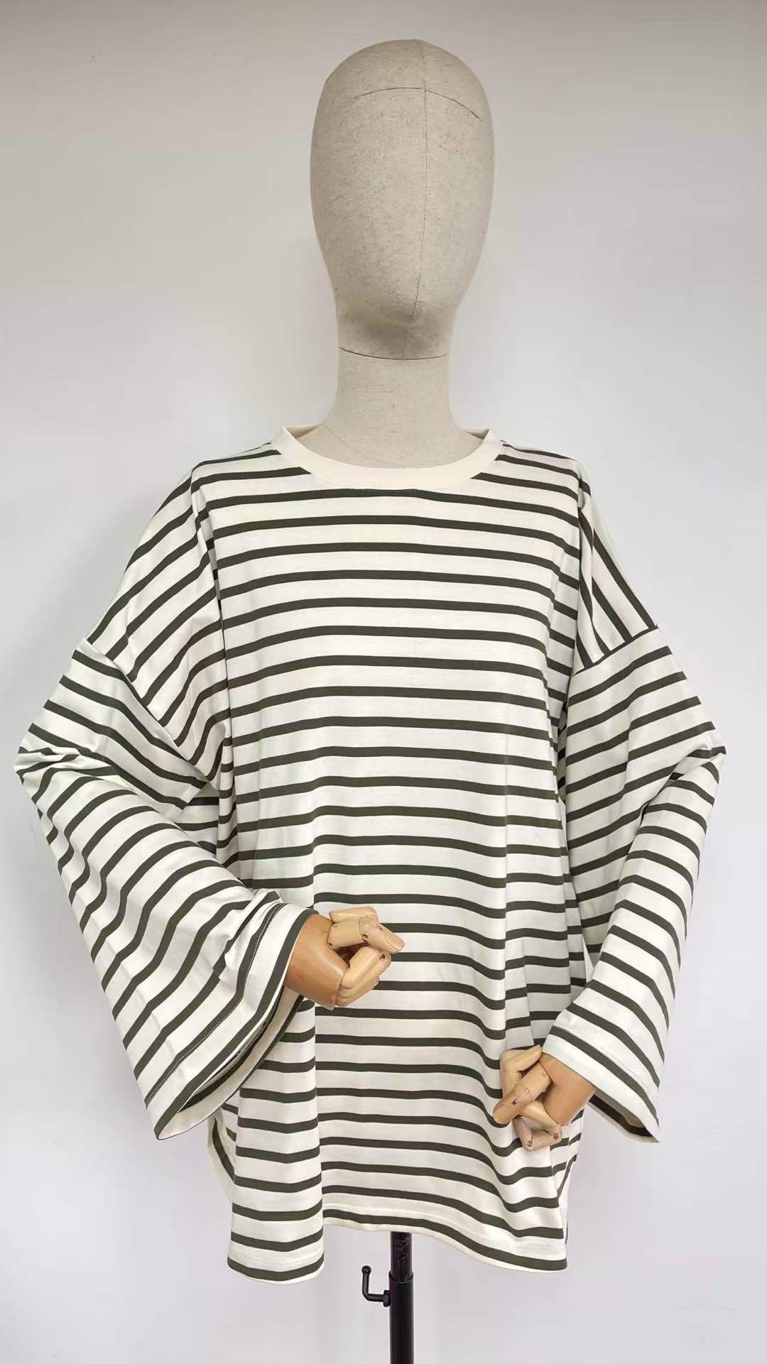 Tee-shirt marinière en coton